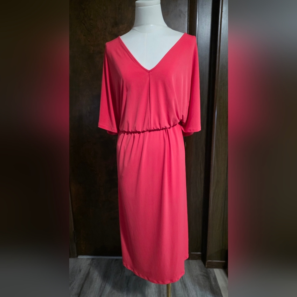 Lane Bryant Vibrant Coral Dress